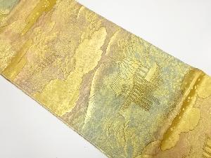 京洛百景山紫水明織り出し　袋帯